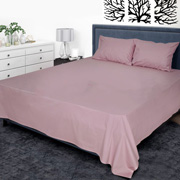 Простирадло Ярослав бязь 01 бежево-сливовий