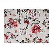 Салфетка гобеленовая с тефлоновой пропиткой Колибри и цветы 35х45см Villa Grazia Premium