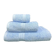 Набор из 2 махровых полотенец Abba Blue Soho