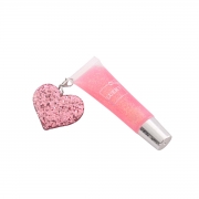 Блиск для губ 7 мл Блискуча Зірка ніжно-рожевий з ароматом вишні Lukky T18883