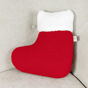 Декоративное изделие Сапожок красный Прованс 32 см