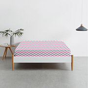 Простирадло на гумці Zigzag Cs3 ранфорс Cosas висота 25 см