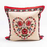 Декоративна гобеленова наволочка Villa Grazia Premium Бажаємо щастя