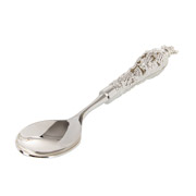 Ложка для сервірування 28 см Lefard 815-026 срібляста