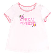 Футболка для дівчинки ФТ33 супрем Бембі 100-білий