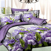 Постельное белье Цветочный микс ранфорс Selena 200218