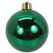 Куля новорічна 20 см Yes! Fun 974916 зелений глянець