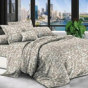 Постільна білизна Ковка темна 600234 полікоттон Selena