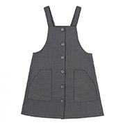 Сарафан СФ143 костюмна тканина Бембі X00-сірий