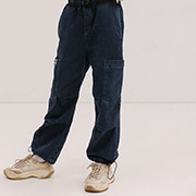 Штани ШР832 трикотажна джинсовка Бембі 800-синій