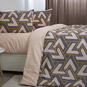 Постільна білизна з ранфорса Happy Sleep Abstract Triangles ТЕП