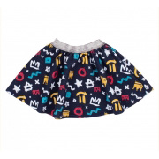 Спідниця для дівчинки Бембі ЮБ106 трикотаж синій