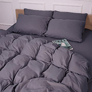 Постільна білизна 001 Ash Grey фланель MirSon