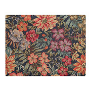 Серветка гобеленова з тефлоновим просоченням Квітучий сад синя Villa Grazia Premium