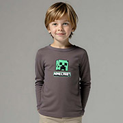 Лонгслів для хлопчика 0405304ккф рибана Татошка коричневий