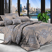 Постільна білизна Орнамент беж 600608 полікоттон Selena