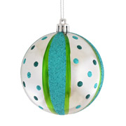 Іграшка новорічна Куля 8 см Болонья Yes! Fun 973083