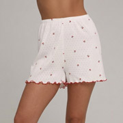 Шорти жіночі для сну трикотаж My Cherry German Volf 26014 білі