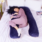 Подушка для вагітних та відпочинку U-подібна 8022 Velvet Line Ruellia MirSon