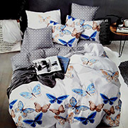 Постільна білизна Денна метелик бязь Selena 100466