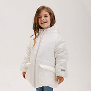 Куртка зимова для дівчинки КТ304 Бембі 200-молочний