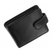 Чоловіче портмоне з натуральної шкіри Visconti HT-13 Strand black