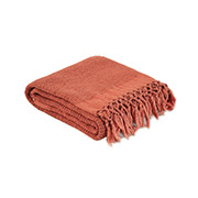 Плед Rius kiremit Lotus Home цегляний