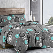 Постельное белье Звездные круги 102237 бязь-люкс Selena