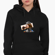 Худі жіночий Лана Дель Рей Ренесанс MobiPrint 8921-1204 чорний