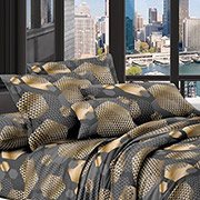 Наволочка Золота геометрія 600623 полікоттон Selena