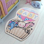 Килимок в дитячу кімнату Confetti Air Baloon Blue