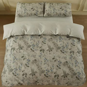 Комплект постільної білизни Gloria Ardesto сатин Польові квіти світло-сірий
