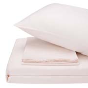 Комплект постільної білизни Lelitt Milk SoundSleep сатин Туреччина 140г молочний