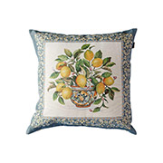 Декоративная подушка Лимоны в горшке Прованс