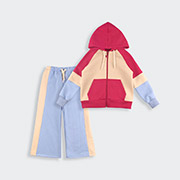 Спортивний костюм для дівчинки КС844 трикотаж-шардон Бембі QZ0-різнокольоровий