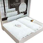 Набір Riyah La Maison 3 рушники та парфум для білизни