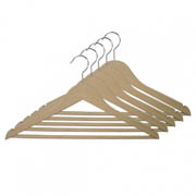 Набір вішалок для одягу з нарізами Viland 5 шт FS09628