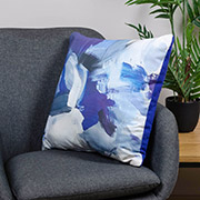 Подушка декоративна Абстракція синя Home Line