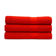 Рушник махровий Samur 360г SoundSleep червоний
