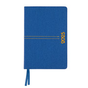 Щоденник датований А5 368 стр Liberty Leo Planner 252444 синий