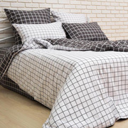 Комплект постільної білизни 952 Grey бязь Rainforce Nostra