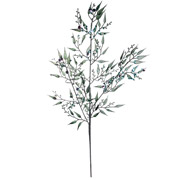 Гілка декоративна 82 см YES! Fun 974601 бірюза гліттер