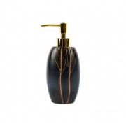 Дозатор для мила Irya Lioni kahverengi кавовий