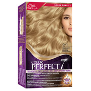 Стійка фарба для волосся Wella Color Perfect 7 9/1 Дуже світлий попелястий блонд 4064666598413