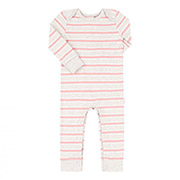 Комбінезон-чоловічок для дівчинки КБ149 шардон-інтерлок Bembi X30-сіро-рожевий