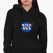 Худі жіночий NASA MobiPrint 8921-2017 чорний