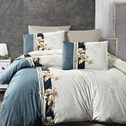Постільна білизна Manolya Blue Stone ранфорс First choice