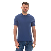 Футболка чоловіча базова 25045 кулір German Volf індиго