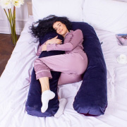 Подушка для вагітних та відпочинку U-подібна 8023 Velvet Line Primula MirSon