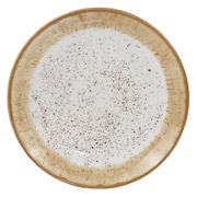 Тарілка десертна 19 см Siena Ardesto AR2919SBG біло-жовта